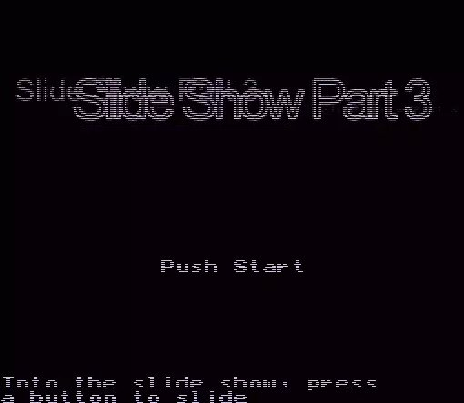 jeu Slide Show Part 3 V0.1 by FagEmul